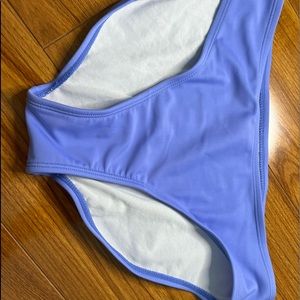 Girls Purple Swim Bottoms.